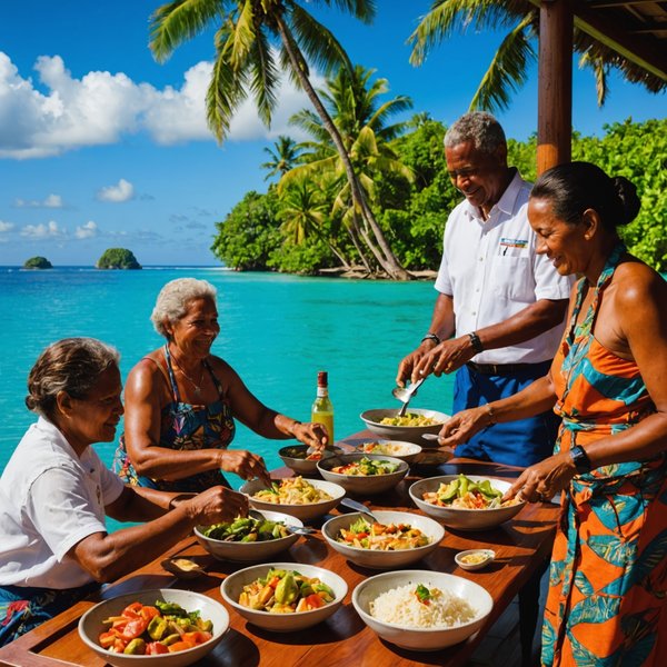 Comment organiser une croisière pour découvrir les traditions culinaires des petites îles du Pacifique?
